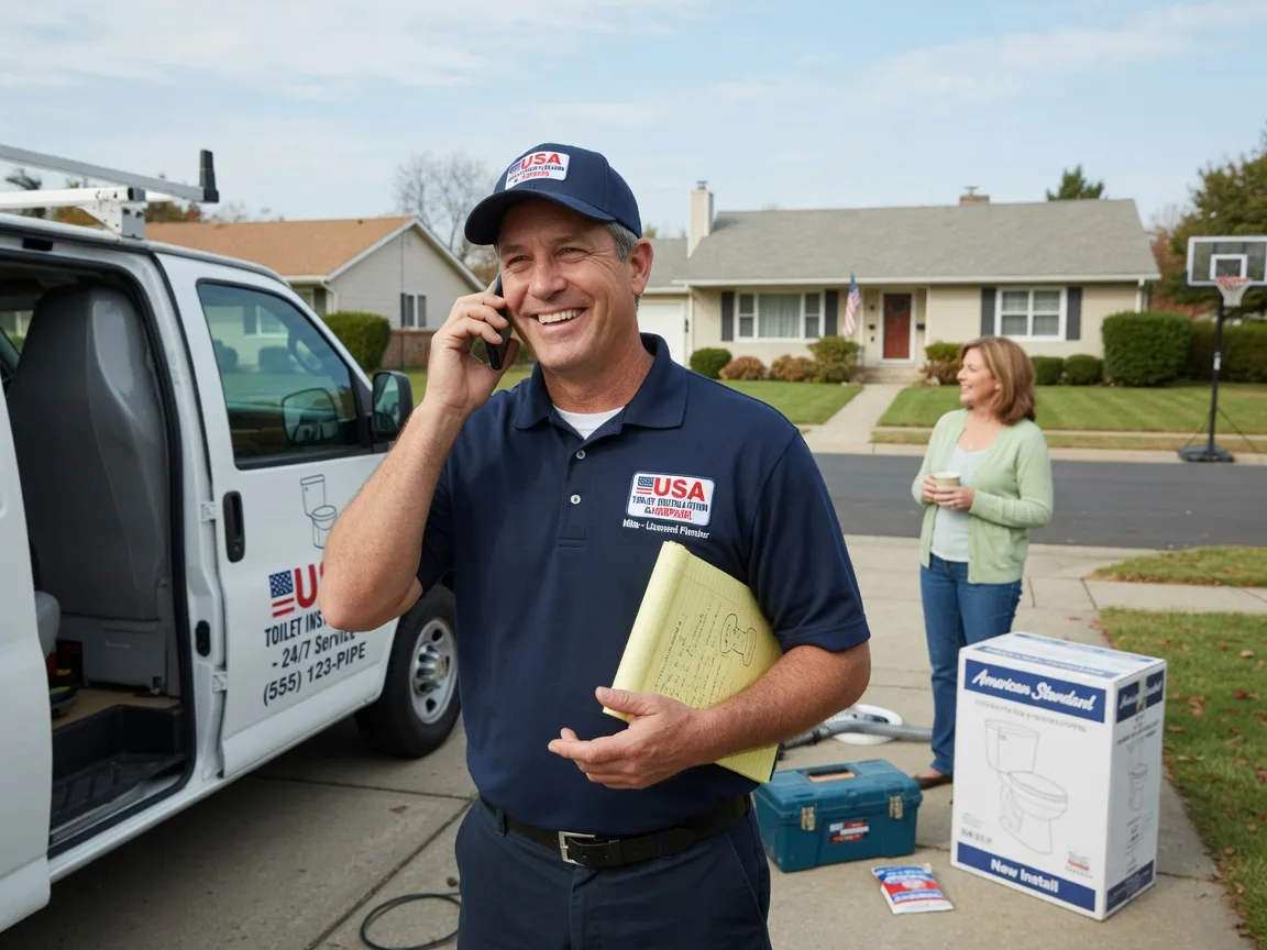 Toilet Installation Hostetter, PA FAQs
